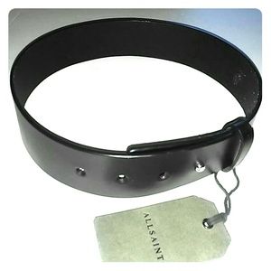 ALL SAINTS Leather MIMOSA Waist Belt Sz XS